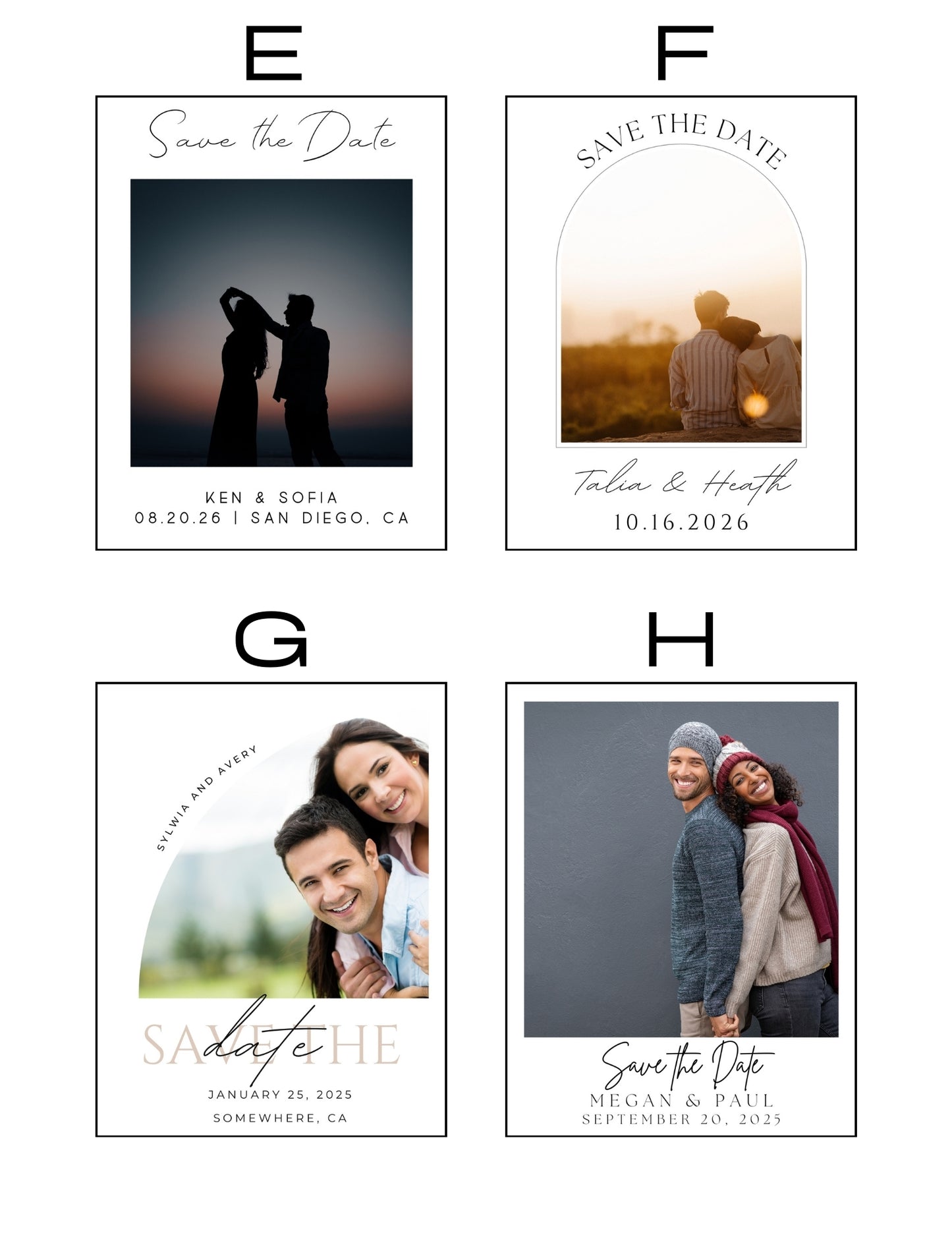 Custom Save The Date Magnets (3.25x4in)