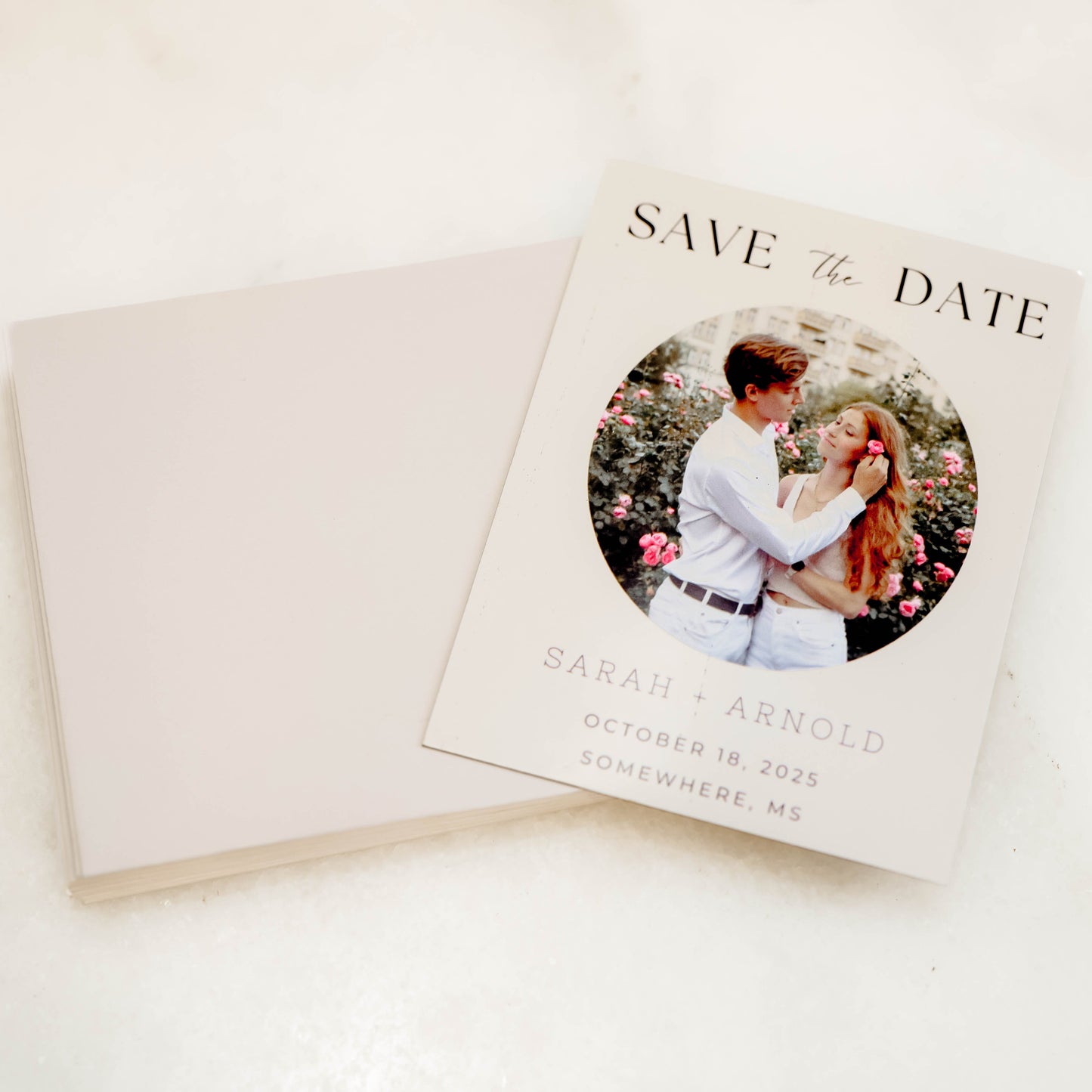 Custom Save The Date Magnets (3.25x4in)