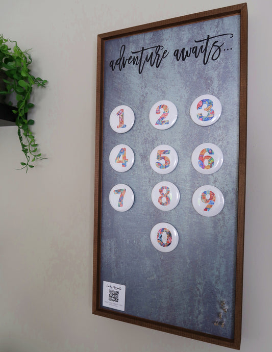 Paisley Numbers- Set of 10