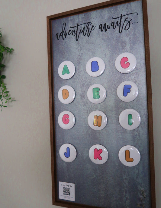 Colorful ABCs- Set of 26
