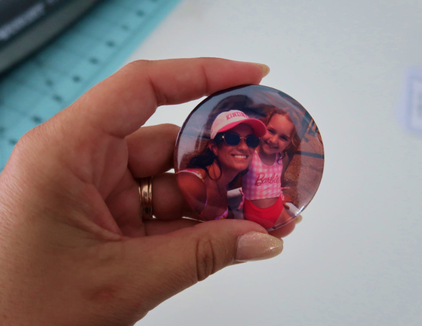 ROUND Custom Button Magnets